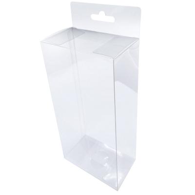 China Recycled Materials 2CM Rectangle Wholesale Stock Transparent Acetate Boxes for Christmas Gift Packing PVC PET Plastic Box for sale