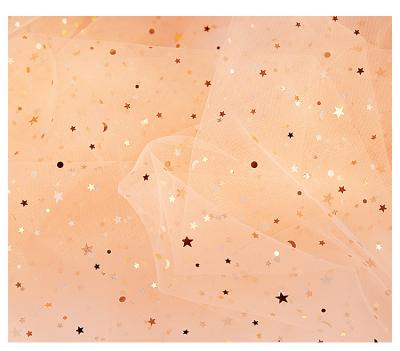 China Shiny cyberstar living photo backdrop cloth gauze starry net veil nail photography props photo backdrop for sale