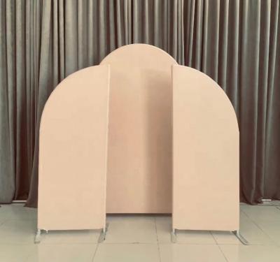 China Exhibitions Events Wedding Kids Photo Shoot Propsstudio Backdrop Aluminum Event Backdrop Stand Round Shape Party Wedding Balloon Stand Arch Wedding for sale