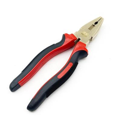 China Plastic Molded Non Sparking Safety Tools Non Magnetic Wire, Die-forge, Corrosion Resistant, DIN Standard Lineman Pliers Cutting Pliers for sale