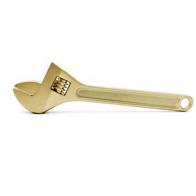 China Beryllium Bronze Non Sparking Hand Safety Tools Beryllium India Copper Facom Adjustable Tube Wrench for sale