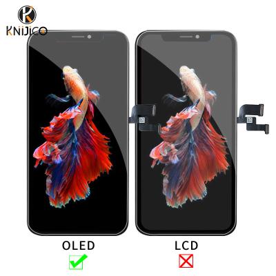 China OLED Mobile Phone LCD Screen Display Touch Digitizer Replacement With Quality Warranty For iPhone XS OLED Soft-XS LCD for sale