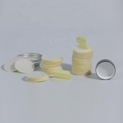 China Non Spill Moisture Resistant Back Adhesive Seal Liner Sealed For Plastic Bottles for sale