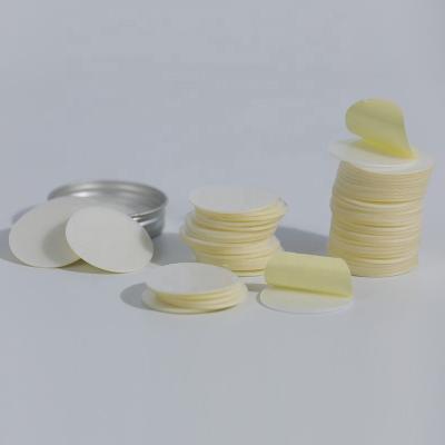 China Non Spill Factory Direct Sales Foam Back Seal Induction Adhesive Liner For Plastic Bottles for sale