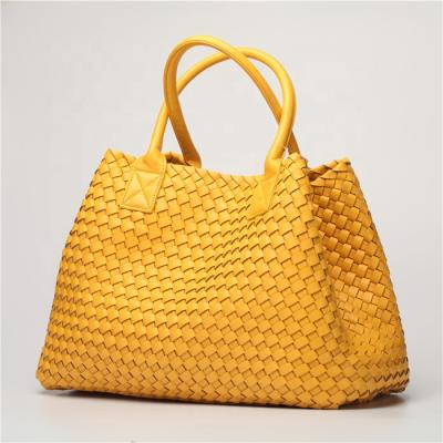 China High Quality OEM Designer Luxury Women Tote Bags Factory Handmade Female Woven Shoulder Bags Factory Custom Logo 2022 for sale