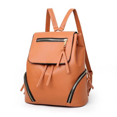 China Other Factory Direct Sale Customized 2021 Women Casual Leather And PU Backpack Bags For School for sale