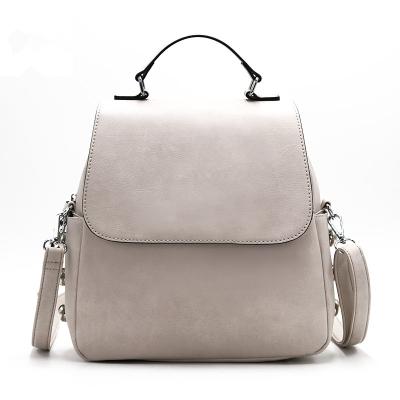 China Waterproof Custom Leather Women Backpack Bag Manufacturers Stylish New Stylish Backpack For Ladies for sale