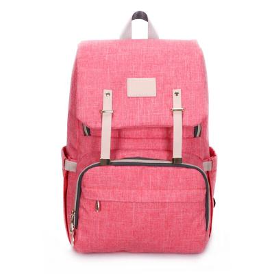 China Hot Selling High Quality Multi-Function Outdoor Travel Package Mummy Bag Baby Diaper Bag Large Capacity Nylon Mummy Bag for sale