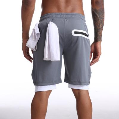 China New Design Workout Training Breathable Quick Dry Antibacterial Knit Single Men's Gym Shorts for sale