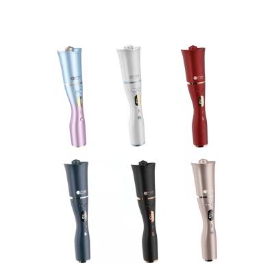 China Professional Classic Ceramic Display Hair PC LCD Curling Iron Cordless Portable Hair Curler for Traveling for sale