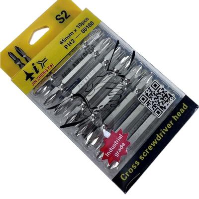 China High Quality Custom Professional Multi Metal Drilling Screwdriver Double Bit Bit Set for sale