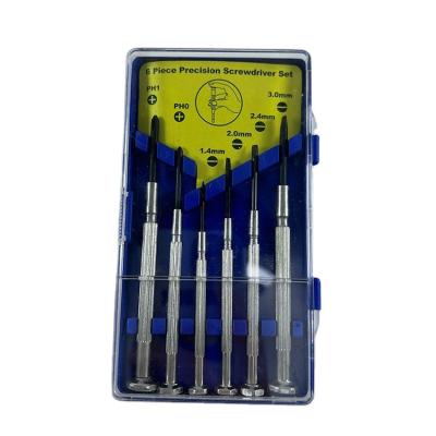 China 6pcs Mini Screwdriver Set Repair Tool Kit Flathead Mi Mini Precision Retractable Soft Set for sale