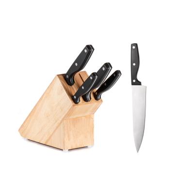 China High Quality Viable Sharp Stainless Steel 6pcs Kitchen Knife Chef Set for sale