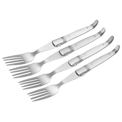 China Sustainable High Quality Stainless Steel Forks With Beef Bone Handle for sale