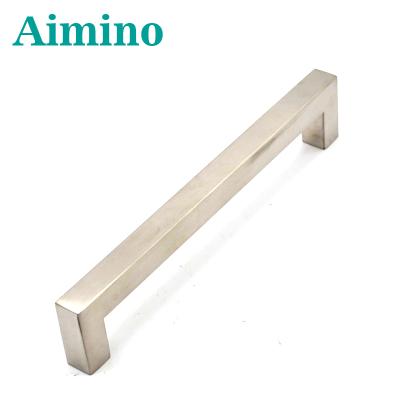 China AIMINO Modern ARC Curved Drawer Pipe SS 304 Handle SS 201 12mm Handle for sale