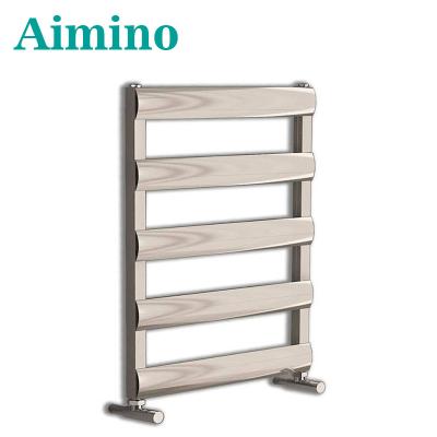 China 790mm x 500mm Ladder Modern Style Designer Aluminum Anthracite Heated Towel Rail Radiator Heater for sale