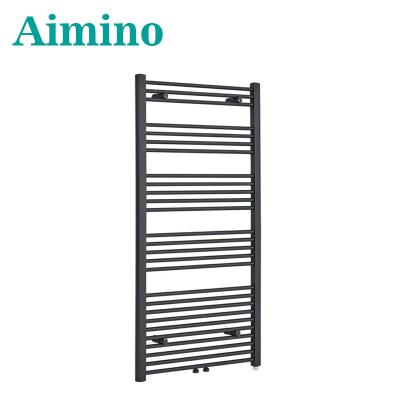 China 1600mm x 600mm Modern Heated Towel Rail Radiator Anthracite Heater for sale