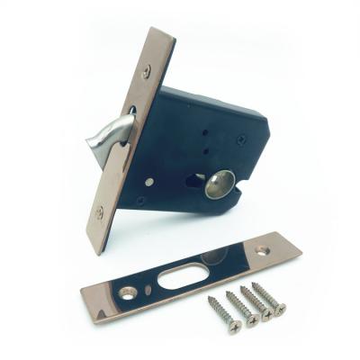 China As Conditions Stainless Steel Door Security Sliding Door Hook Lock Body Sliding Wooden Door Lock for sale