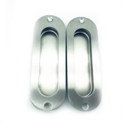 China Factory Stain Maker Recessed Stainless Steel Pull Handle Kitchen Furniture Hidden Handles for sale