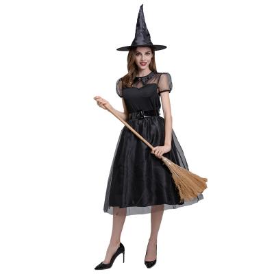 China 2022 New Adult Polyester Halloween Carnival Cosplay Costume Women's Witch Role Play Costume for sale