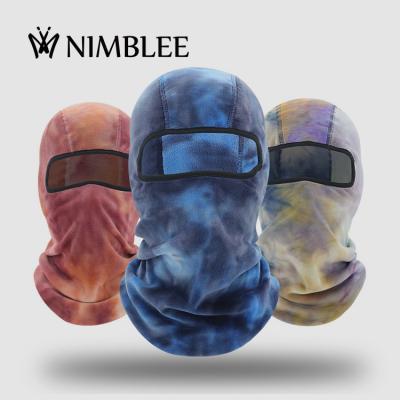 China Winter head mask tie dye outdoor cycling skiing warm balaclava designer ski mask for sale