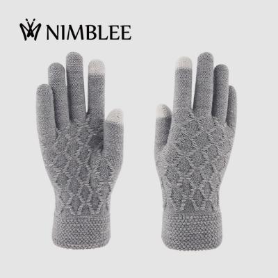 China Hot selling winter mens woolen thermal wholesale gloves warm & mittens cotton hand glove manufacturer winter gloves for sale