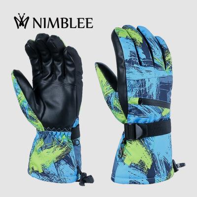 China wholesale ski waterproof biker moto protective gloves hand for bike motorcycle winter logo custom warm ski gloves for sale