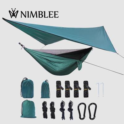 China outdoor hiking Ultralight single double 2 man Camping Hammock camping hammock tent for sale