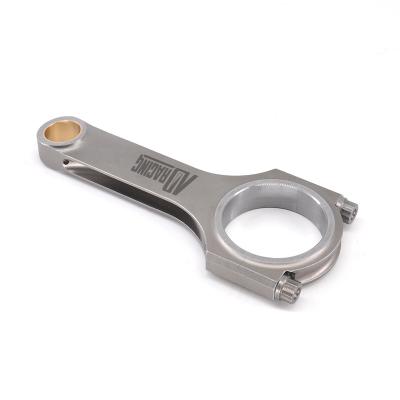 China Customized High Quality I-beam or Adracing H-Beam Forged Connecting Rods For BMW M52 M54 S50 S52 E36 E46 Conrod for sale