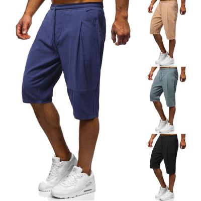 China Summer Plain Colors Viable Casual Multi Casual Drawstring Jogger Top Quality Short Pants With Pocket for sale