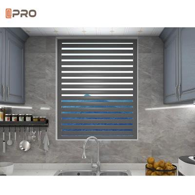 China Horizontal Aluminum Louver Window Glass Slats Rain Closet Door Aluminum Shutters for sale