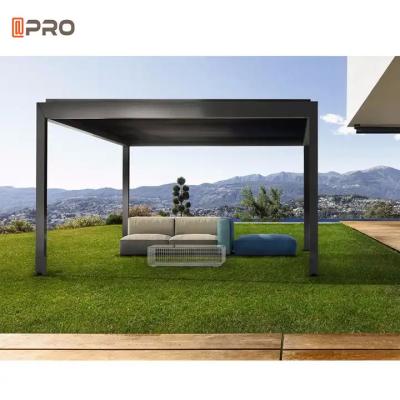 China OEM Modern Aluminum Pergola Gazebo Outdoor Garden To Block Light And Rain for sale