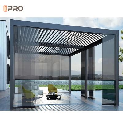 Chine Pergola en aluminium extérieur imperméable à l'eau Pergola de jardin isolée à vendre