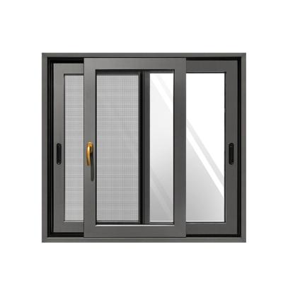 China Glass black and white  Sliding Windows for Maximum Natural Light for sale