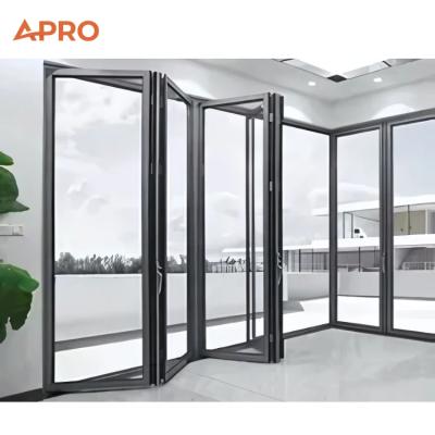 China 2.1m Tall Aluminum Sliding Doors With Key Lock And Stainless Steel Handle for sale