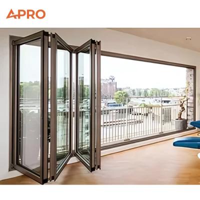 China Aluminum Folding Doors Customizable High Performance Products for sale