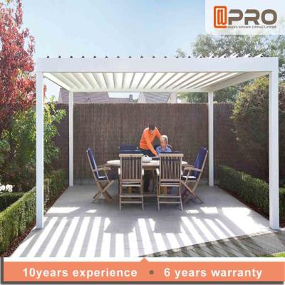 China Waterproof Modern Aluminum Pergola OEM Design Powder Coated Frame Finishing for sale