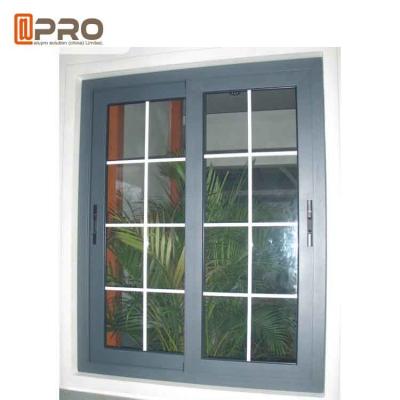 China Easy Maintenance Aluminium Sliding Windows Powder Coating Surface Treatment SLIDING WINDOW DOOR handle sliding window for sale