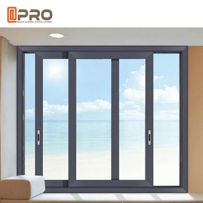 China Double Low - E Glass Aluminium Sliding Windows With 10 Years Warranty aluminium window sliding up aluminum prices slid for sale