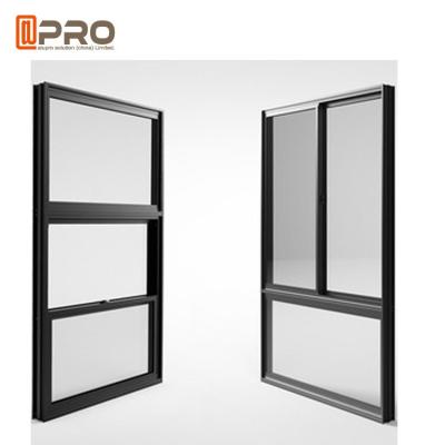 China Amerikanisches einzelnes Doppeltes Hung Thermal Break Aluminum Window/vertikales gleitendes Schiebefenster zu verkaufen