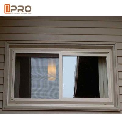 China Sound Proof Aluminum Alloy Sliding Windows Black Or Grey Color aluminum sliding kitchen window office interior sliding for sale