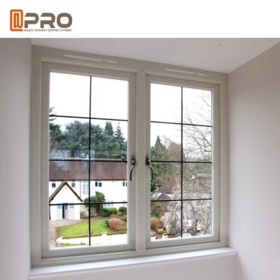 China Dual Glass Aluminium Casement Windows Horizontal Opening Pattern casement sliding window casement aluminium window for sale