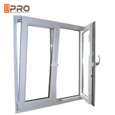 Chine Grey Tilt And Turn Aluminum foncé anti-vieillissement Windows avec la moustiquaire à vendre