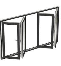 China tempered glass folding accordion window manufacturer guangzhou bifold window corner bi fold door exterior bi fold door for sale