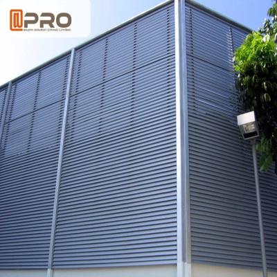 China Outdoor Custom Aluminium Sun Louver Shutters For Vertical Sunshade for sale