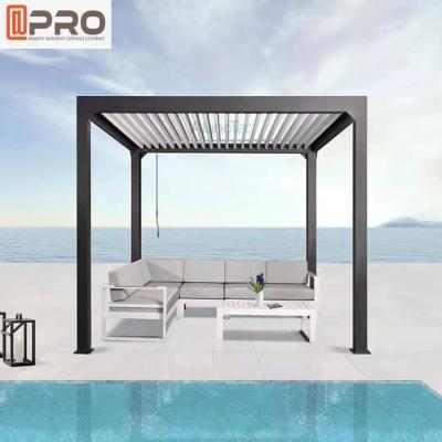 China Customized Aluminum Louvers Modern Garden Outdoor Pergola for sale