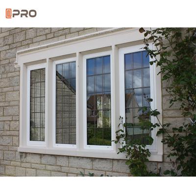 China Aluminum Bay Casement Windows Double Glazed outdoor kitchen Windows for sale