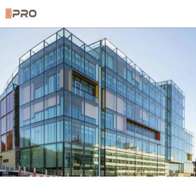 China Profile Aluminium Heatproof Industrial Glass Curtain Wall ISO9001 standard for sale