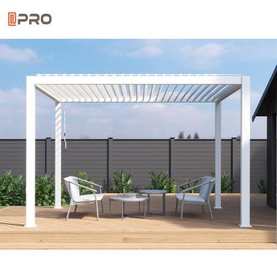 China Patio Motorized Garden Outdoor Aluminum Pergola 3x3m Framed for sale