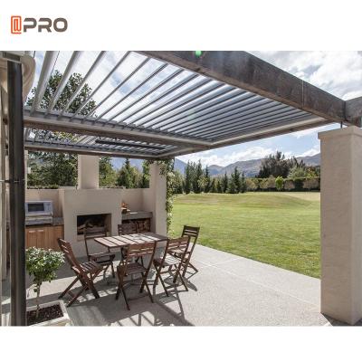 China Toldo de aluminio del metal bioclimático de la pérgola de la prenda impermeable del toldo del jardín en venta